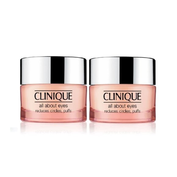 Clinique Other - CLINIQUE All About Eyes Reduce Circles and Puffiness 0.5oz each Bundle of 2